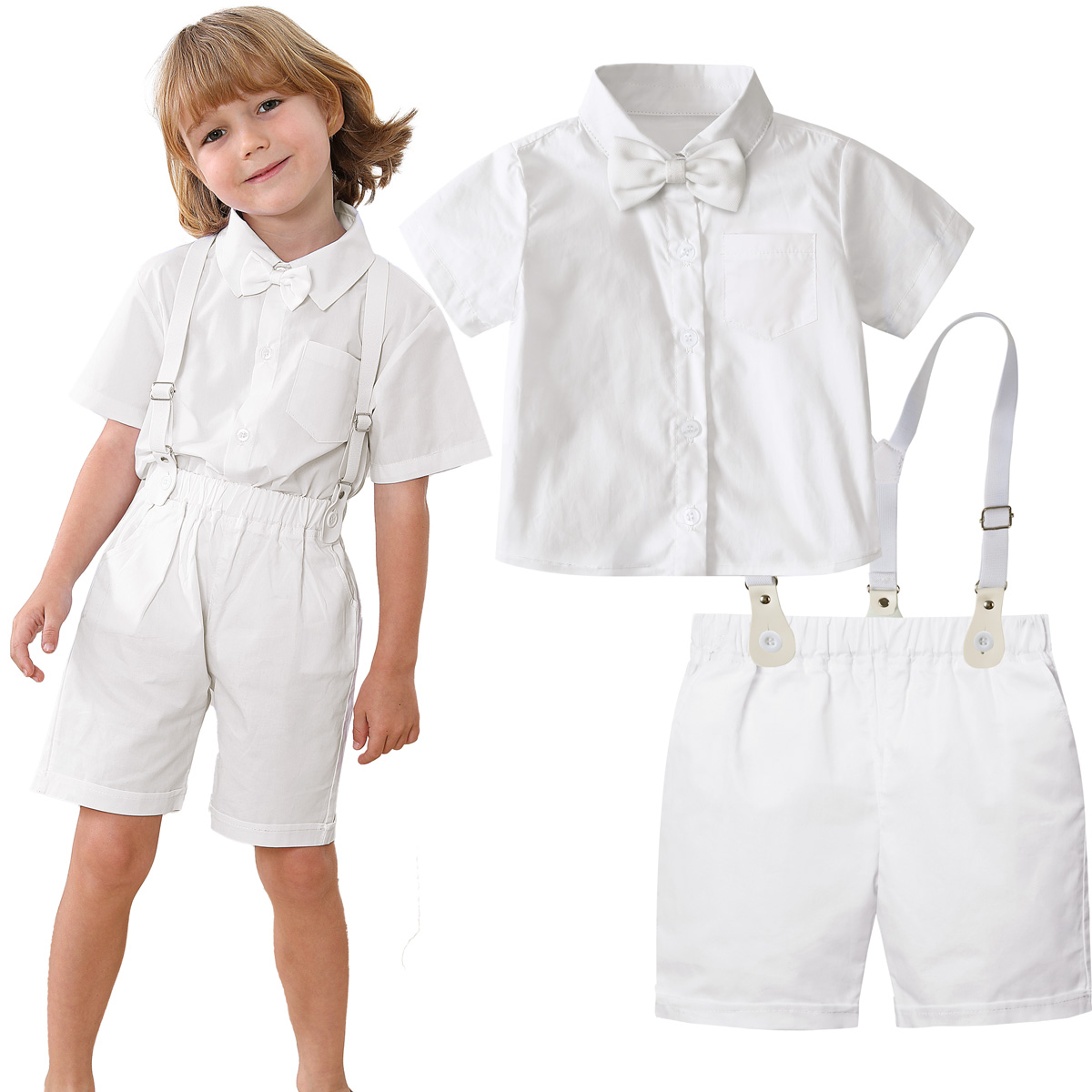 Baby Boy Suit Set Baptism - Vaftiz kıyafet Boys Suit yürüyor vaftiz