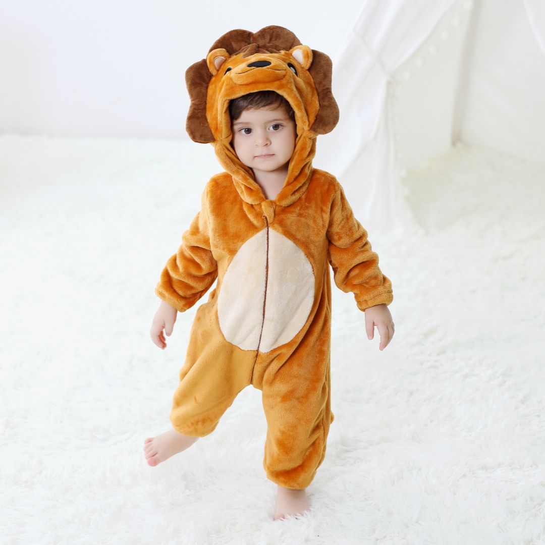 Yenidoğan Bebek Sevimli Aslan  - Cotton Baby Onesies Zipper incelemesi ve fiyatı