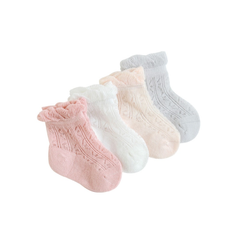 4 Çift Tatlı Pamuklu Bebek Fır - Unisex Baby Socks Non Slip incelemesi ve fiyatı