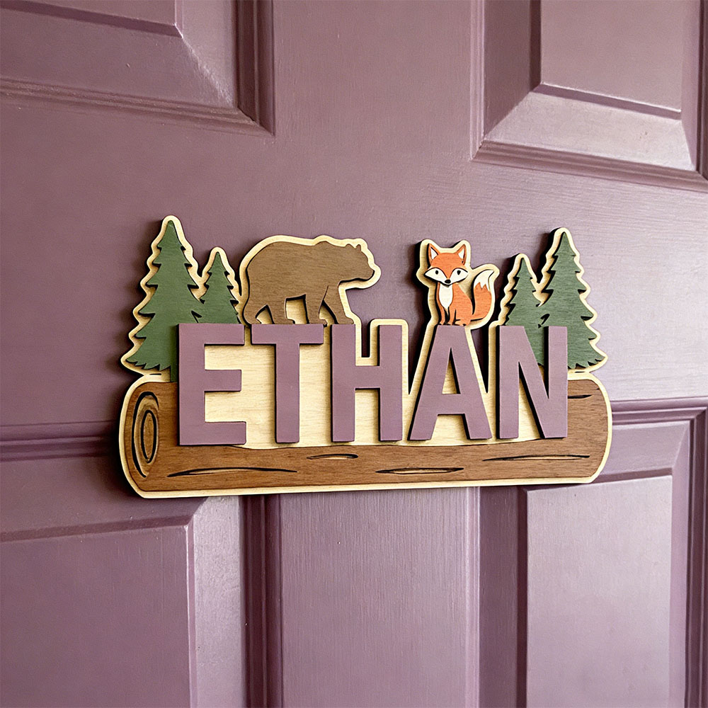 Orman Hayvanı Kişiselleştirilm - Nursery incelemesi ve fiyatı