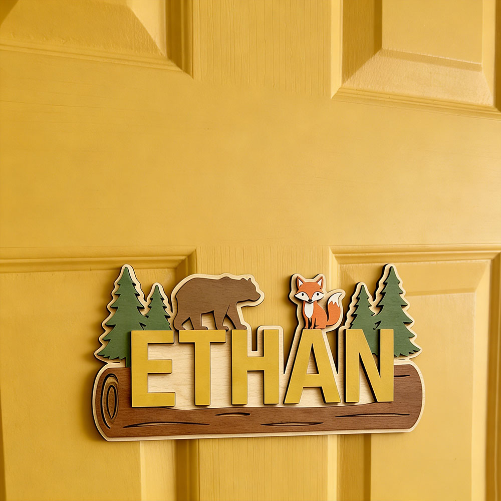 Orman Hayvanı Kişiselleştirilm - Nursery incelemesi ve fiyatı