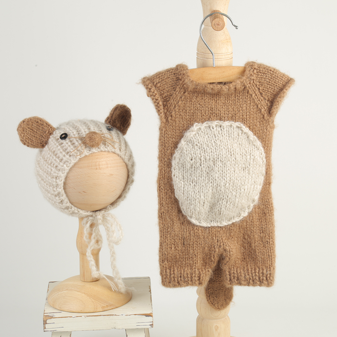 Örme Kunduz Yenidoğan Fotoğraf - Infant Photography Props Outfit incelemesi ve fiyatı