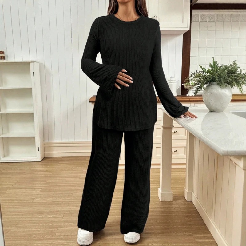 Örme Hamile Takımı Uzun Kollu  - Maternity Wear incelemesi ve fiyatı