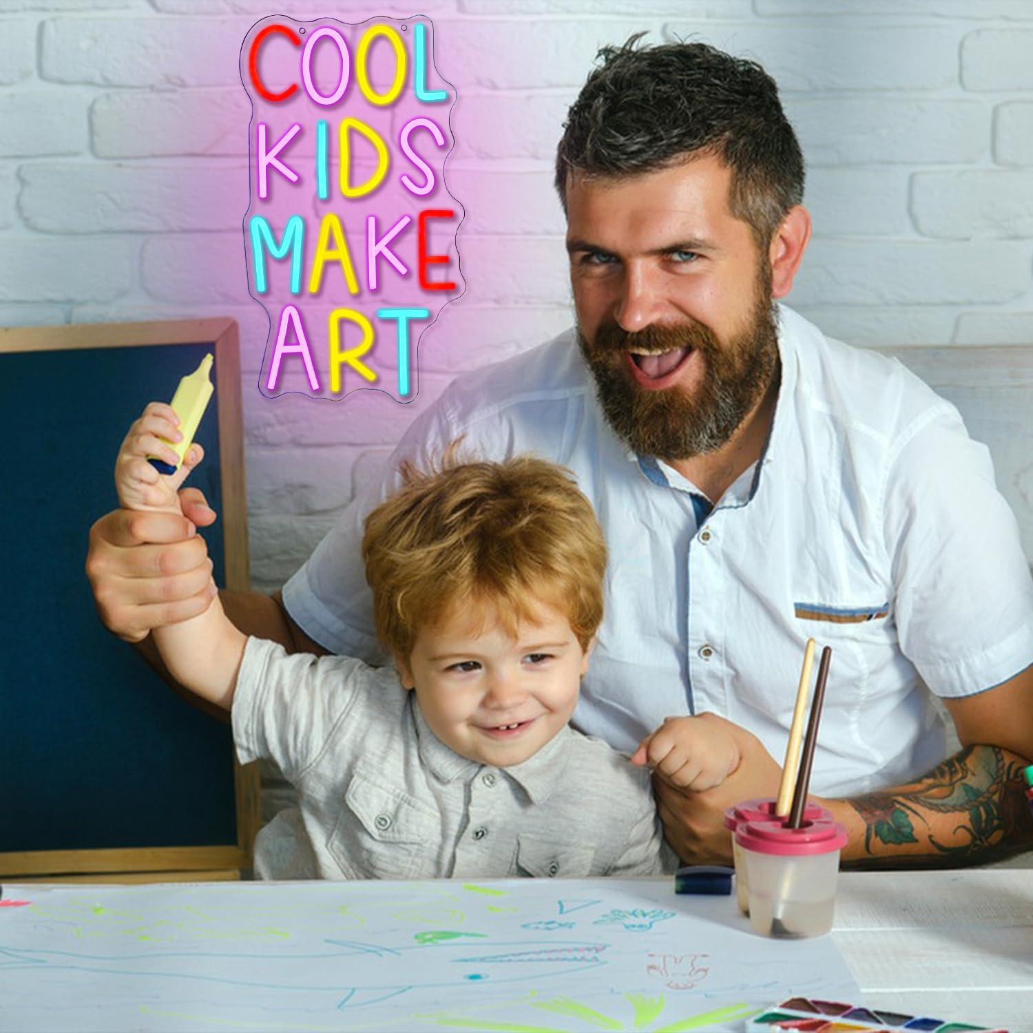 Cool Kids Make Art Neon Tabela - Nursery incelemesi ve fiyatı